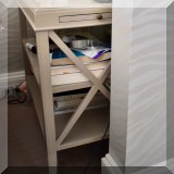 F27. Pair of nightstands. 26”h x 25”w x 15”d 